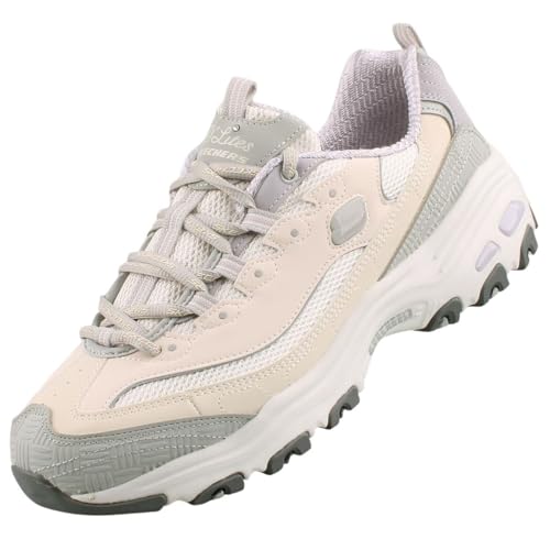 Skechers Damen Sneaker D´Lites Retro Rewind Natural/Grey EU 39 Skechers Damen Sneaker D´Lites Retro Rewind Natural/Grey EU 39 von Skechers