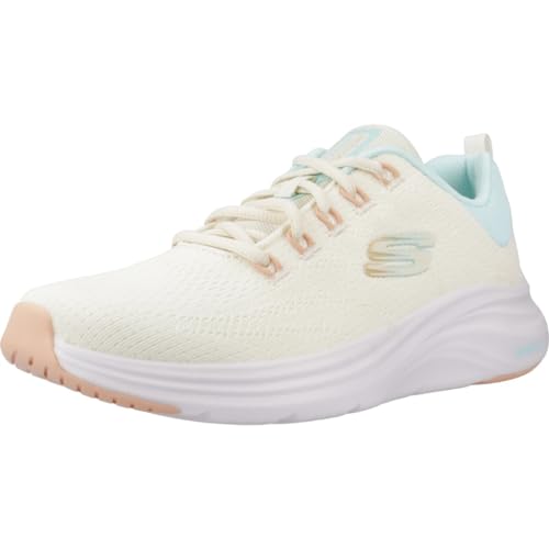 Skechers Damen Sneaker Vapor Foam Beige/Hellblau/Mehrfarbig, Größe 40 EU von Skechers