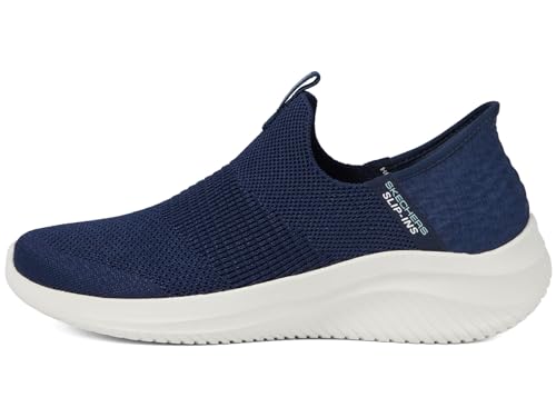 Skechers Damen Ultra Flex 3.0 Smooth Step Sneakers,Sports Shoes, Navy Knit/Jersey/Trim, 40 EU von Skechers