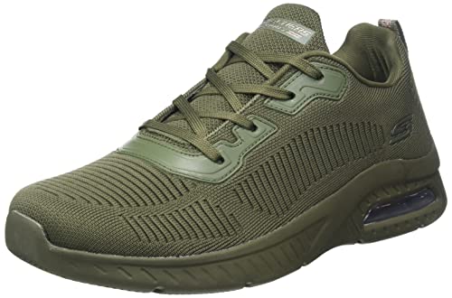 Skechers Damen Squad AIR Sneaker, Olive, 35 EU von Skechers