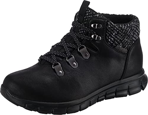 Skechers Damen Stiefeletten Synergy Cold Daze Schwarz, Schuhgröße:EUR 36 von Skechers