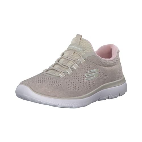 Skechers Summits Fun Flare Damen Sneaker, Taupe Pink Tppk, 38.5 EU von Skechers