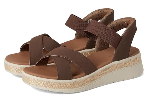 Skechers Damen Sun Ray-Hands Free Slip-Ins Sandalen, Schokolade, 38.5 EU von Skechers