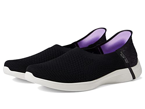Skechers Damen On-The-go Swift-Advanced Hands Free Slip-ins Sneaker, Textil schwarz, 37.5 EU von Skechers