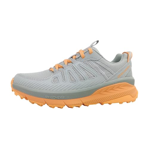 Skechers Damen Switch Back Cascades, Hellgrauer Synthetik-Textil-Korallenbesatz, 37.5 EU von Skechers