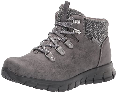 Skechers Damen Synergy-Cold Daze Wanderstiefel, Dunkelgrau, 38.5 EU von Skechers