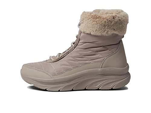 Skechers Damen D'LUX Walker Winter Solstice Kalt gefüttert Langschaft Stiefel & Stiefeletten, Braun, 36.5 EU von Skechers