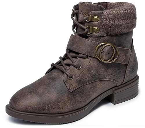 Skechers Damen Tenley Dreaming of Fall Mode-Stiefel, braun, 37.5 EU von Skechers