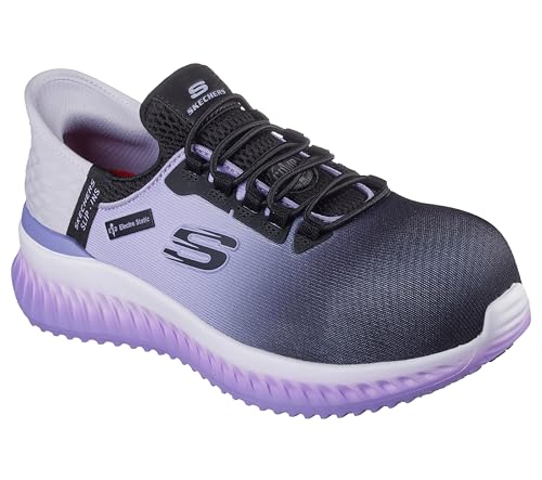 Skechers Damen Tilido Ombray BAU-Stiefel, schwarz/lila, 37 EU Skechers Damen Tilido Ombray BAU-Stiefel, schwarz/lila, 37 EU von Skechers