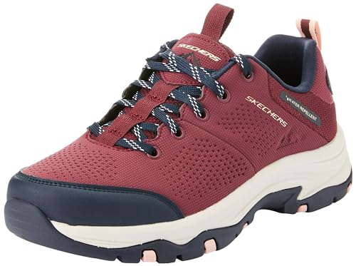 Skechers Damen Trego Trail Destiny, Himbeerfarbener synthetischer Netzbesatz, 38.5 EU von Skechers