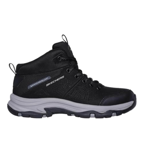 Skechers Damen Trego Trail Kismet, Black Synthetic/Mesh/Charcoal Trim, 38 EU von Skechers