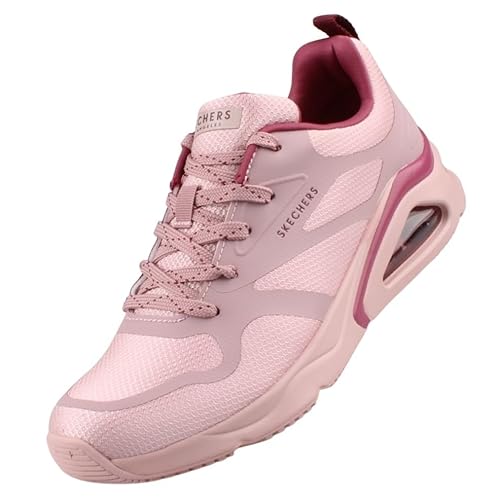 Skechers Damen Tres UNO-Moderne AFF-air Sneaker, Pink, 36 EU von Skechers