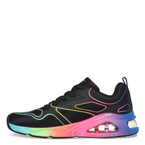 Skechers Damen Tres-air UNO-Regenbogenstraßen Sneaker, Schwarz Mulit, 40 EU von Skechers