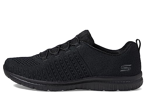 Skechers Damen Tugend Sneaker, Schwarz, 35.5 EU von Skechers