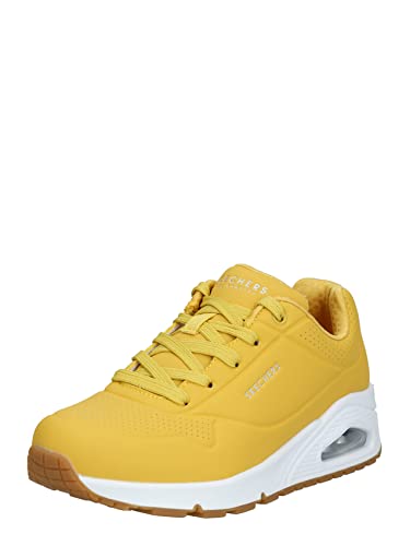 Skechers Damen 73690 sneakers, Yellow Durabuck White Midsole, 38 EU von Skechers