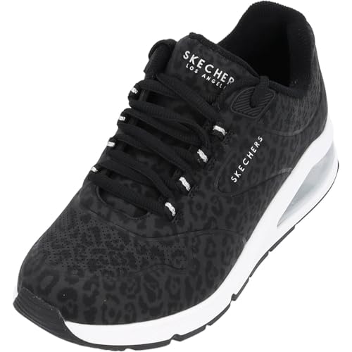 Skechers Damen UNO 2-In-Kat-Neato Sneaker, Schwarz 01, 37 EU Skechers Damen UNO 2-In-Kat-Neato Sneaker, Schwarz 01, 37 EU von Skechers