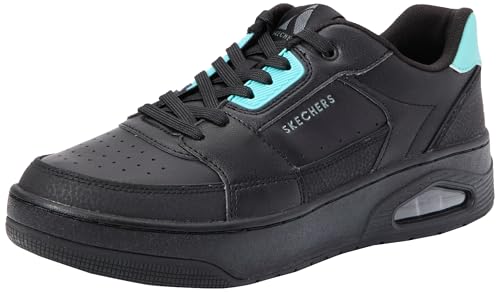 Skechers Damen UNO Court Sneaker, Schwarz, 41 EU von Skechers