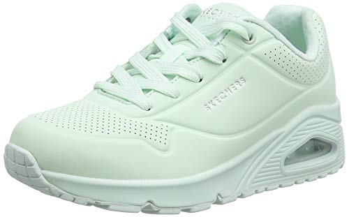 Skechers Damen Uno Frosty Kicks Sneakers, Mint Durabuck Textile Trim, 37 EU von Skechers