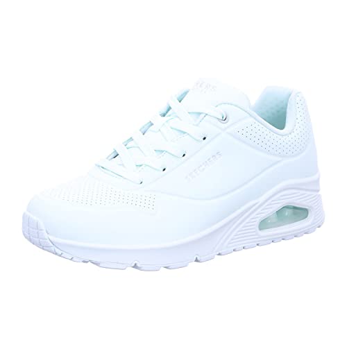 Skechers Damen Uno Frosty Kicks Sneaker, Mint Durabuck Textile Trim, 41 EU von Skechers