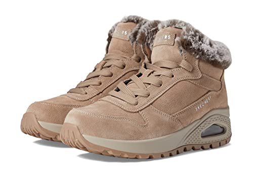 Skechers Damen UNO Rugged – Wintriness Stiefelette, Dark Taupe, 39.5 EU von Skechers