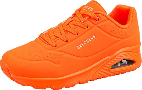 Skechers Damen UNO Sneaker, Orange, 35.5 EU von Skechers