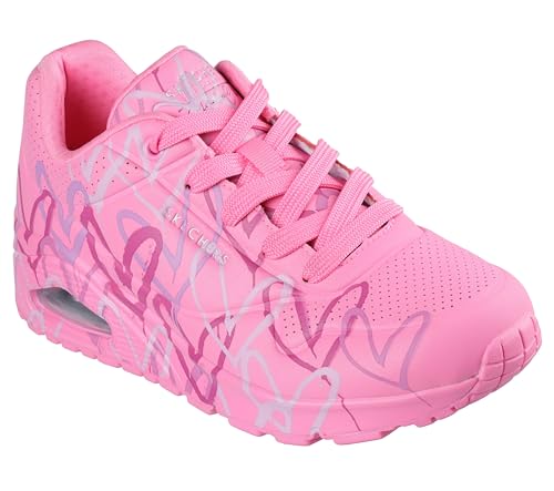 Skechers Damen UNO Spread The Love Sneaker, Rose, 36 EU Skechers Damen UNO Spread The Love Sneaker, Rose, 36 EU von Skechers