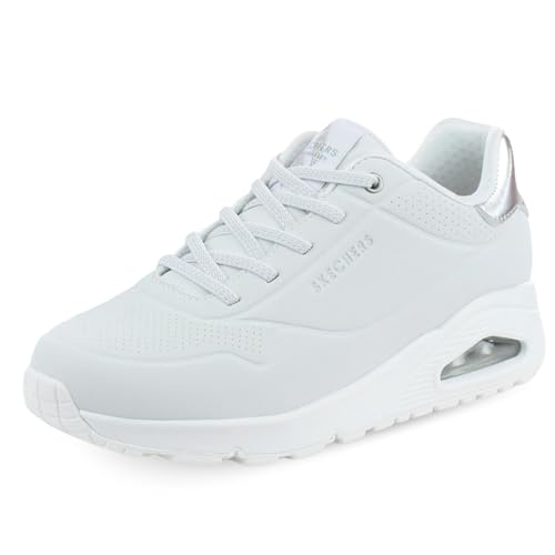 Skechers Damen UNO Spread The Love Sneaker, White, 39 EU von Skechers