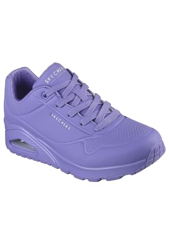 Skechers Damen UNO Stand ON AIR, Lilac Durabuck/Mesh, 42 EU von Skechers