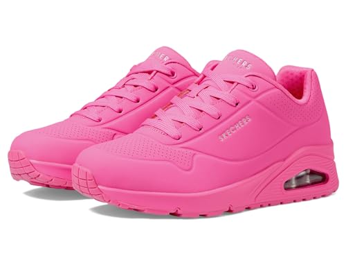 Skechers Damen UNO-Stand on Air Sneaker, Knallpink (Hot Pink), 36.5 EU von Skechers