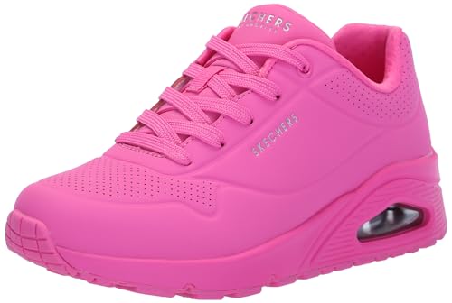 Skechers Damen UNO-Stand on Air Sneaker, Knallpink (Hot Pink), 38 EU von Skechers