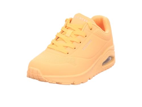 Skechers Damen UNO Stand on Air Sneaker, Orange, 38.5 EU Skechers Damen UNO Stand on Air Sneaker, Orange, 38.5 EU von Skechers