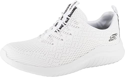 Skechers Damen Ultra Flex 2.0-Lite-Groove Sneaker, Weiss/opulenter Garten, 39 EU von Skechers