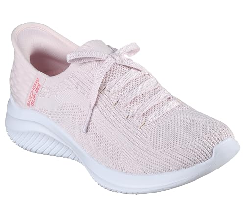 Skechers Damen Sneakers,Sports Shoes, Light Pink Textile/Trim, 41 EU von Skechers