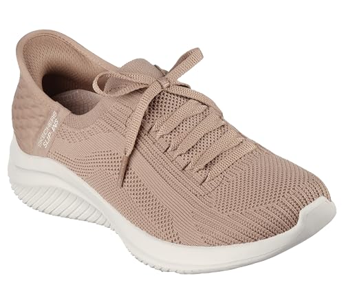 Skechers Damen Zapatillas de Mujer para Caminar Ultra Flex 149710 TAN Rosa Gymnastikschuhe, Hellbraun, 37 EU von Skechers