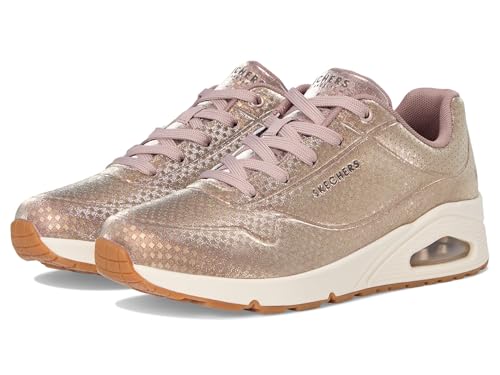 Skechers Women's Uno-Disco Nite Sneaker, Roségold, 35.5 EU von Skechers