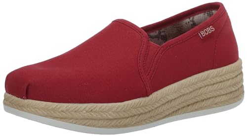 Skechers Damen Urban Highlites. Espadrille Slip On. Plattform, Rot/Ausflug, einfarbig (Getaway Solids), 35.5 EU von Skechers