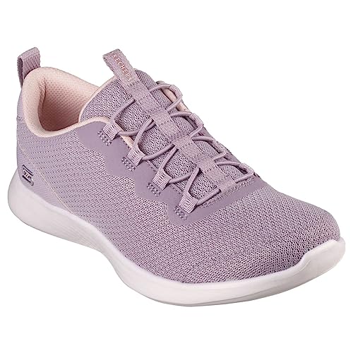 Skechers Damen Vapor Foam Lite, Lavendelfarbenes Netzgewebe, rosa Rand, 38 EU von Skechers