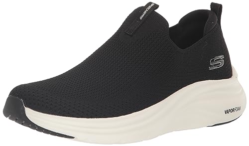 Skechers Damen Vapor Foam True Classic WAHRER Klassiker AUS DAMPFSCHAUM, Black Knit/Trim, 38.5 EU von Skechers