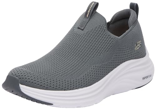 Skechers Damen Vapor Foam True Classic WAHRER Klassiker AUS DAMPFSCHAUM, Charcoal Knit/Trim, 37 EU von Skechers