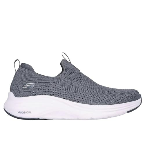 Skechers Damen Vapor Foam True Classic WAHRER Klassiker AUS DAMPFSCHAUM, Charcoal Knit/Trim, 38 EU von Skechers