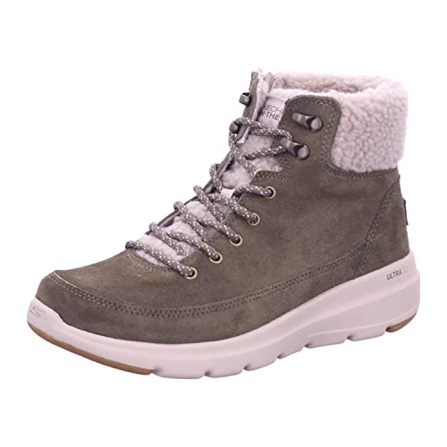 Skechers Damen Glacial Ultra Woodlands Winter Boots,lace-up Shoes, Olivgrün, 37 EU von Skechers