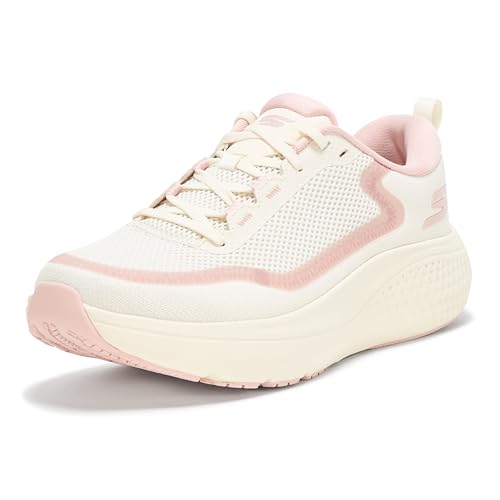 Skechers Damen Women's Go Run Supersonic Max Sneaker, Natur/Rosa, 40 EU Skechers Damen Women's Go Run Supersonic Max Sneaker, Natur/Rosa, 40 EU von Skechers
