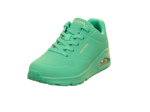 Skechers Damen on Air UNO Stand AUF Luft, Türkisfarbenes Durabuck-Mesh, 37 EU von Skechers