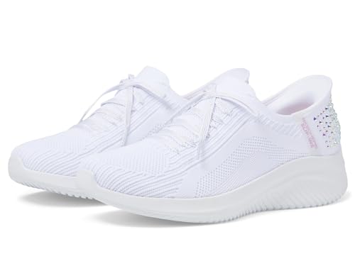 Skechers Damenschuhe - Slipper - Halbschuhe ULTRA FLEX 3.0 - SHINNING GLITZ 150175 WHT Weiß, EU 37 von Skechers