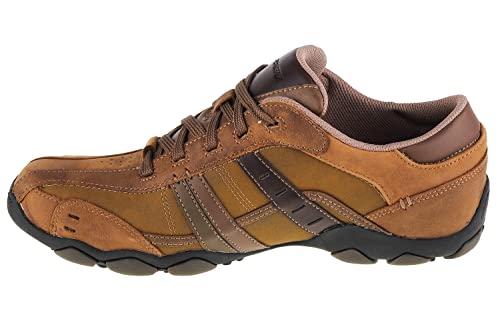 Skechers Herren Diameter Vassell Hausschuhe, Desert Leather, 41 EU von Skechers