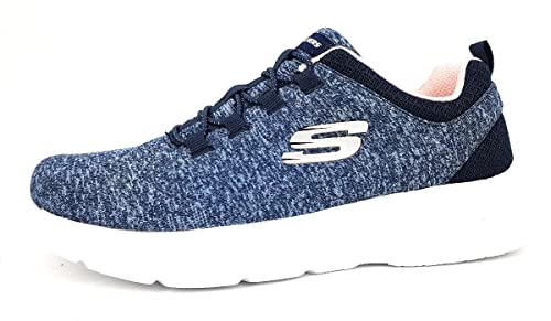 Skechers Damen Dynamight 2.0 im Nu Trainer - Marine/Light Rosa - UK 8 von Skechers