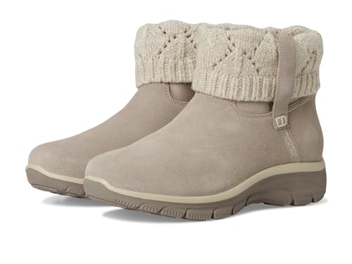 Skechers Easy Going-Cozy Weather 2 Damen-Stiefeletten, Wildleder, freihändig, Taupe, 38 EU von Skechers