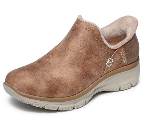 Skechers Damen Easy Going Modern Hour Hands Free Slip Ins, Hellbraun, 41 EU von Skechers