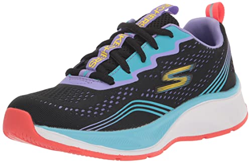 Skechers Elite Sport Pro Radiant Squad Sneaker, Black Mesh/Multi Trim, 39 EU Skechers Elite Sport Pro Radiant Squad Sneaker, Black Mesh/Multi Trim, 39 EU von Skechers