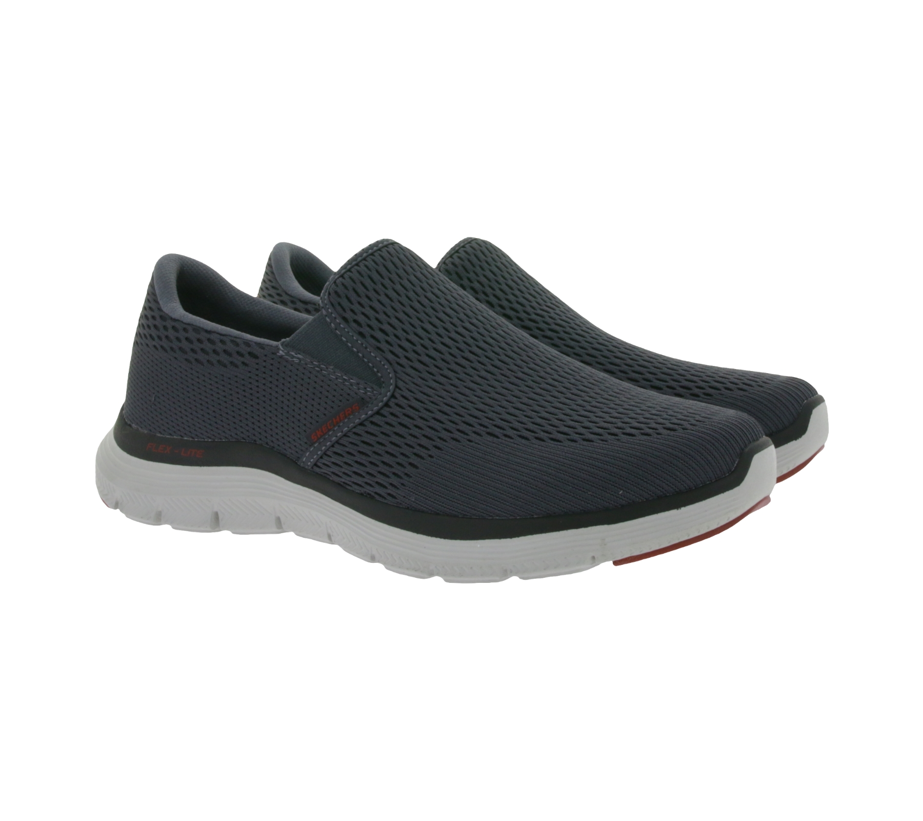 Skechers Flex Advantage 4.0 Mattus Sneaker vegane Turnschuhe mit Air-Cooled Memory Foam®-Innensohle 232239-CHAR Grau von Skechers